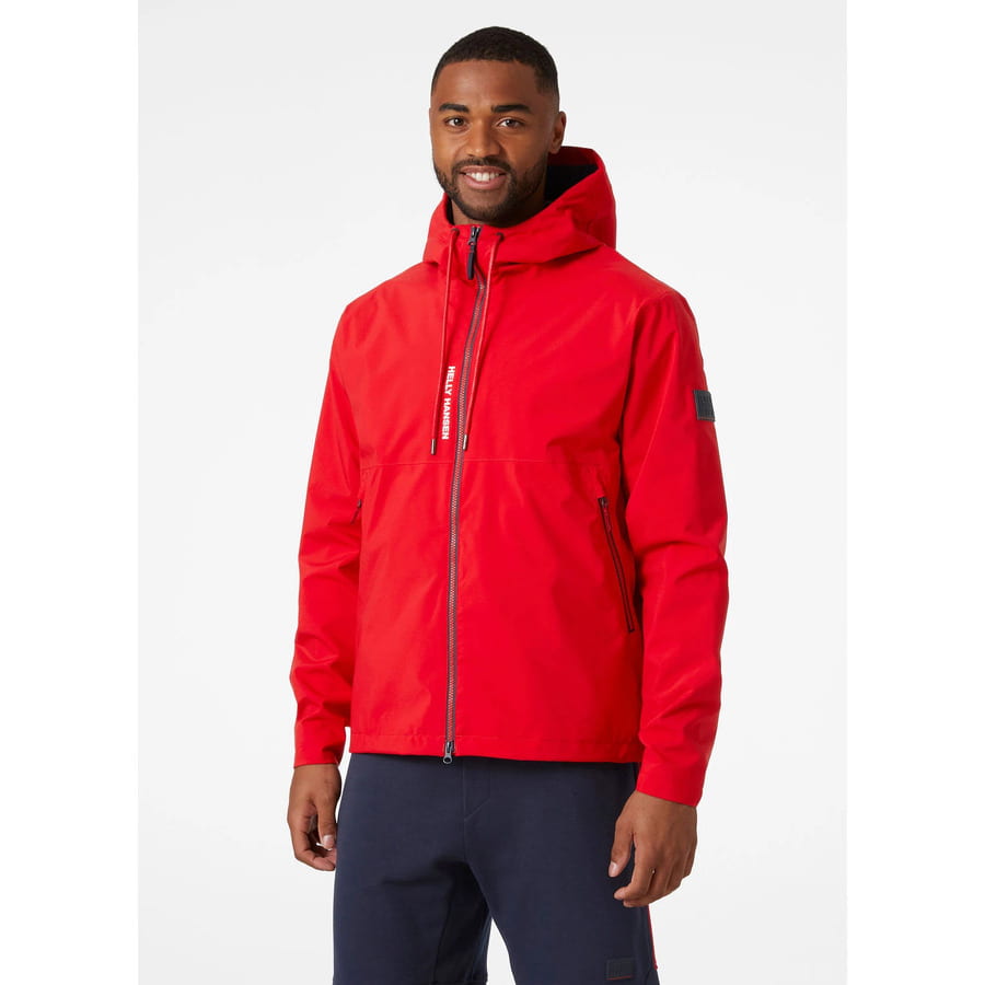 Vindjakke Helly Hansen Rigging Rain Jacket Rød | 53717-162, 0