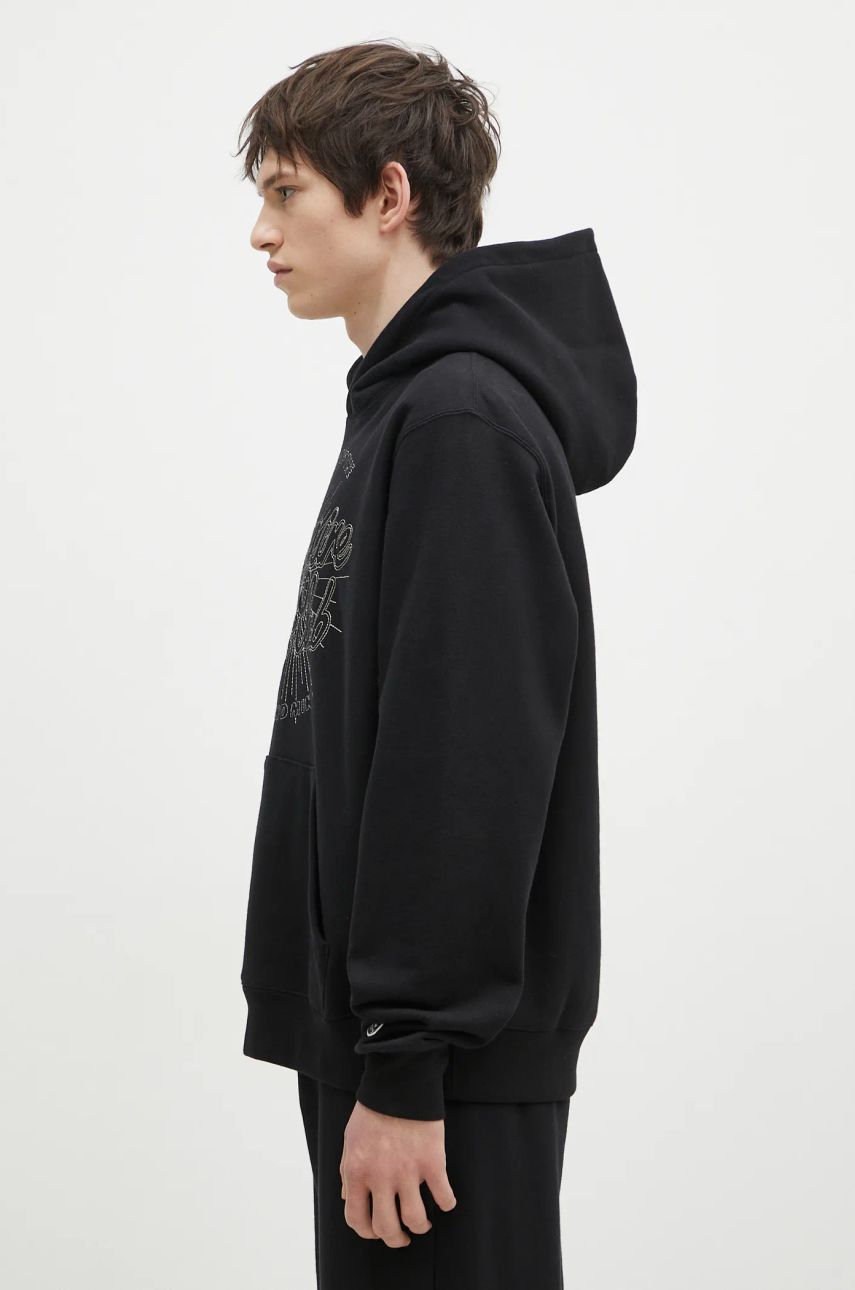 Sweatshirt BILLIONAIRE BOYS CLUB Script Logo Chainstitch Popover Hoodie Sort | B24448, 1