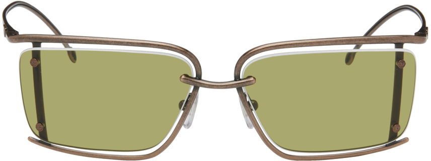 Solbriller Diesel SSENSE x Sunglasses Beige | LX1002 00LEN 1052, 0
