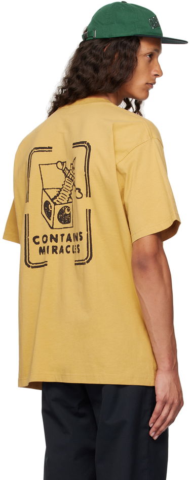 T-shirt Carhartt WIP Stamp Graphic T-Shirt Gul | I033670, 2