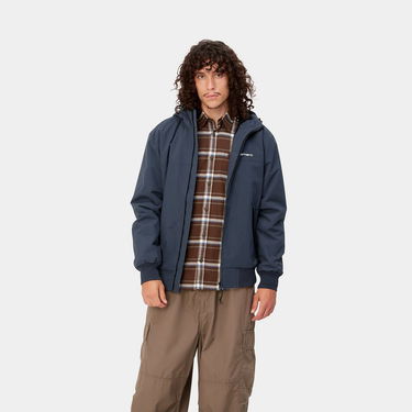 Jakke Carhartt WIP Hooded Sail Jacket Mørkeblå | I028436_981_XX, 3