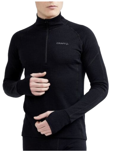 T-shirt Craft Nordic Wool T-Shirt Sort | 1911147-999000