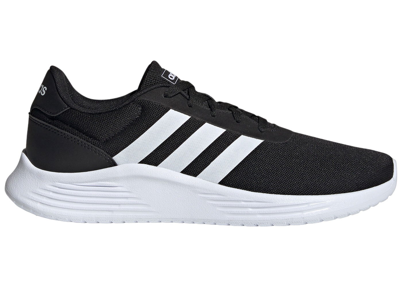 Sneakers og sko adidas Originals adidas Lite Racer 2.0 Core Black Cloud White Sort | EG3283, 0