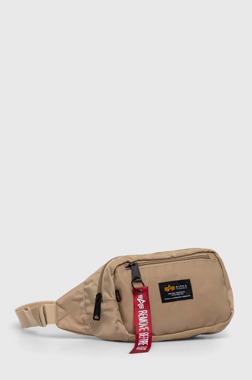 Taljetaske Alpha Industries Waist Bag Beige | 196923.14, 1