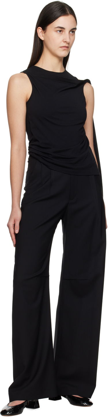 Bukser Maison Margiela MM6 Maison Margiela Tailoring Wool Trousers Sort | S52KA0517 M35080, 3