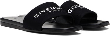 Tøj Givenchy Givenchy 4G Flat Sandals Sort | BE306FE1PU001, 3