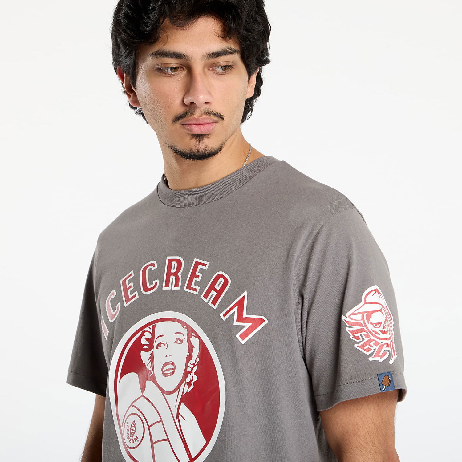 T-shirt BILLIONAIRE BOYS CLUB Multi Graphic T-Shirt Grå | IC25438 Grey, 1