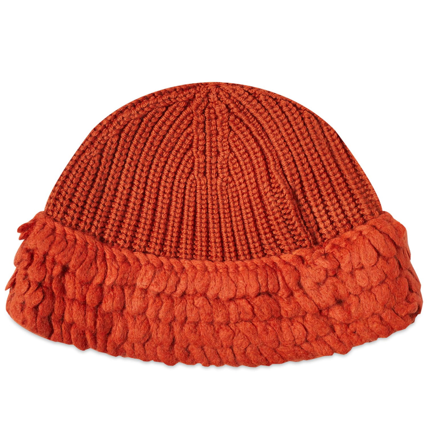 Beanie Moncler Genius x Salehe Bembury Knitted Beanie Orange Rød | 3B000-M1172-01-329, 0
