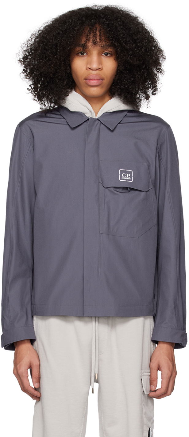 Jakke C.P. Company HyST Tela Jacket Blå | 14CMOS019A-006450A, 0