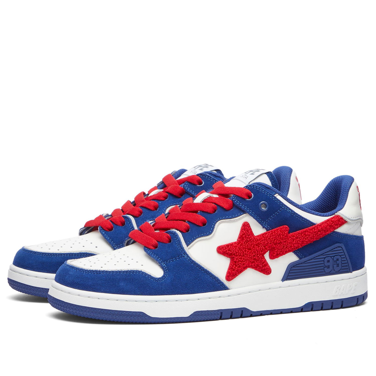 Sneakers og sko BAPE A Bathing Ape SK8 Sta Mørkeblå | 001FWK301309M-BLU, 0