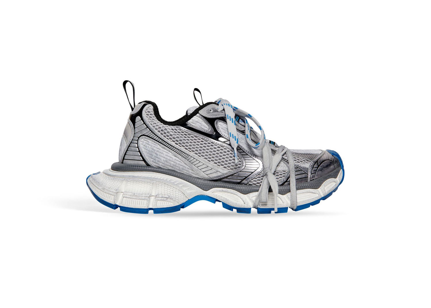 Sneakers og sko Balenciaga 3XL Grey White Blue Grå | 734734W3XL51214, 0