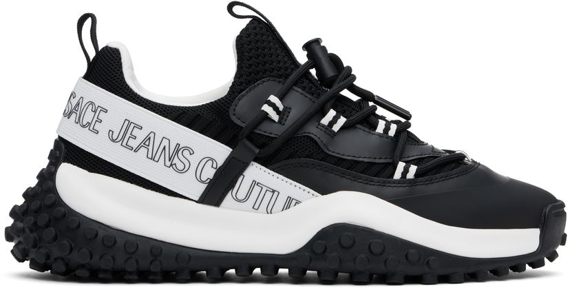 Sneakers og sko Versace Versace Jeans Couture Logo Hyber Sort | E78YA3SN2_EZSC69