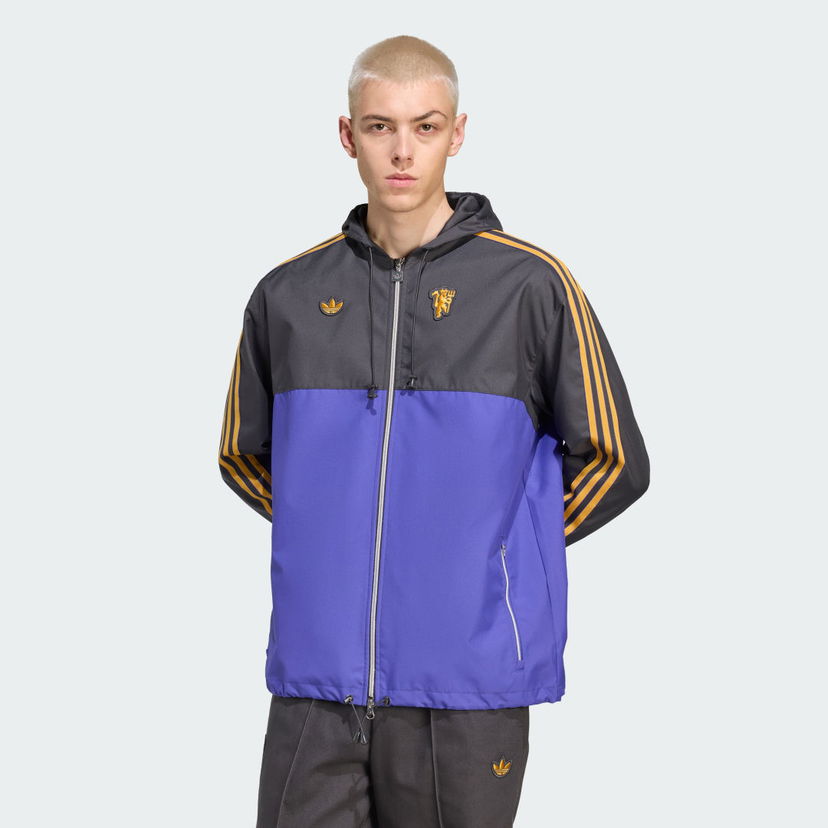 Parka adidas Performance Manchester United Terrace Icons Hooded Parka Lilla | JN2821