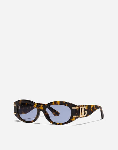Solbriller Dolce & Gabbana Dolce & Gabbana Dg Griffe Oval Sunglasses Brun | VG4502VP01A9V000, 2