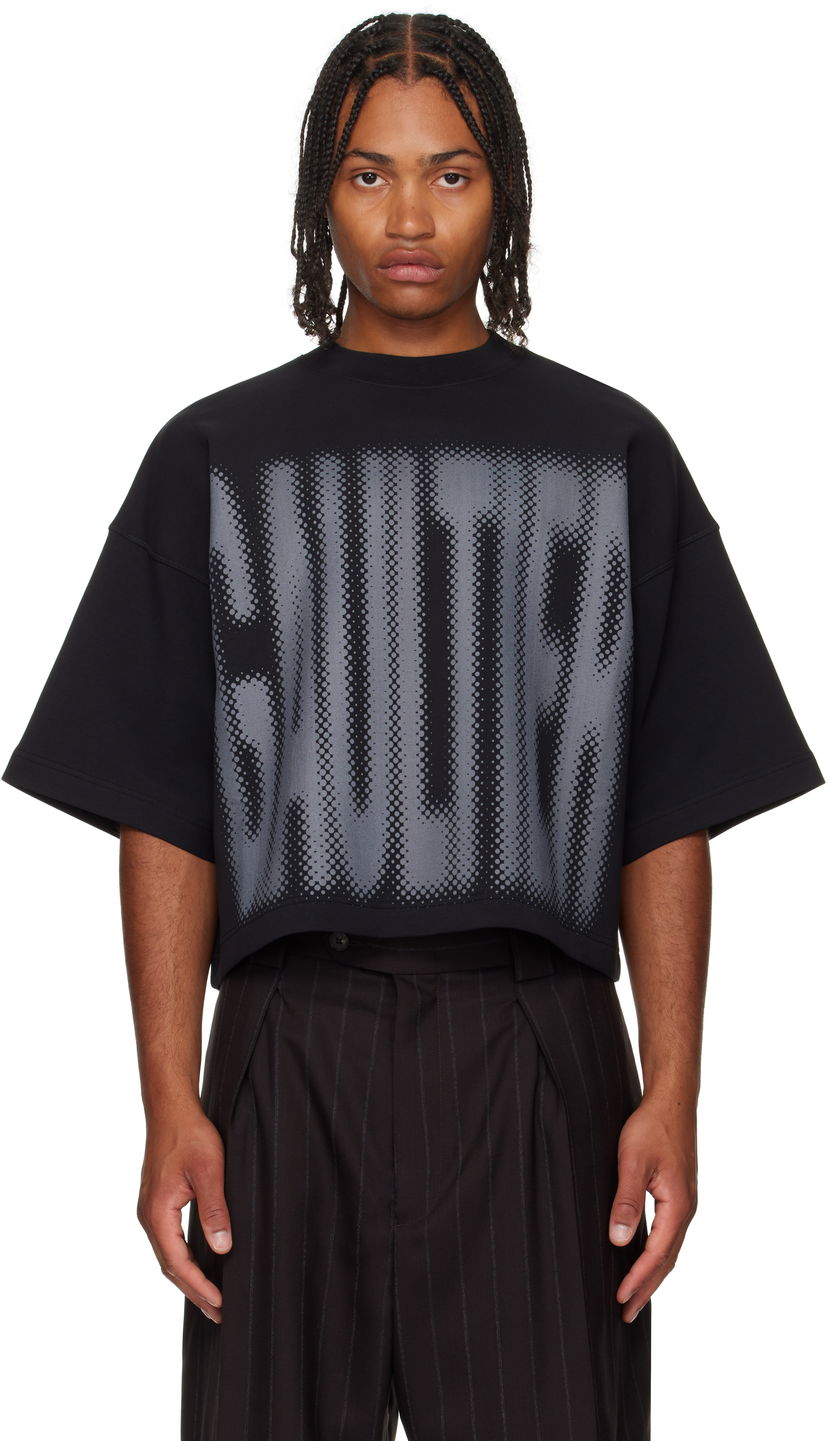 T-shirt Jean Paul Gaultier Jean Paul Gaultier 'The Gaultier' Boxy T-Shirt Sort | 25/03-W-TO298-J004-0004