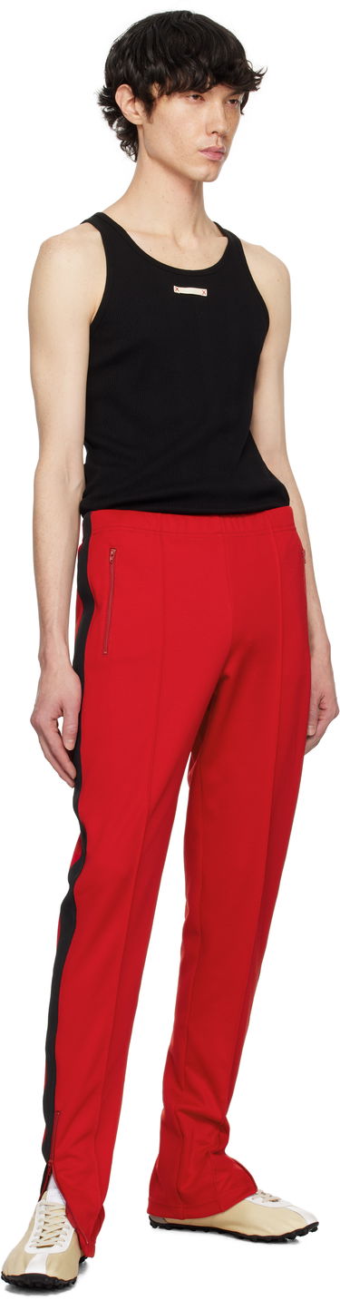Joggingbukser Maison Margiela Maison Margiela Striped Sweatpants Rød | S50KA0675 S22460, 3