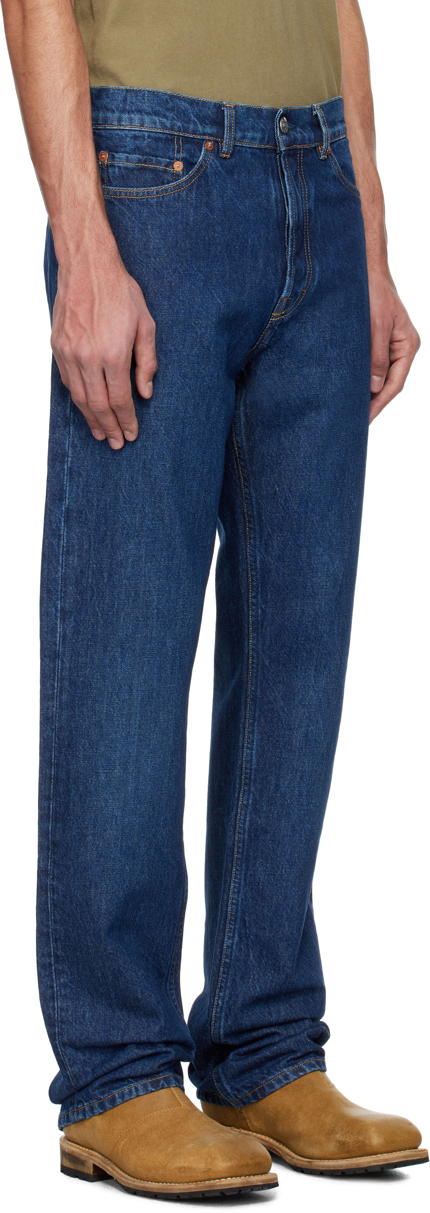Jeans OUR LEGACY Our Legacy First Cut Jeans Blå | M2255FEB, 1