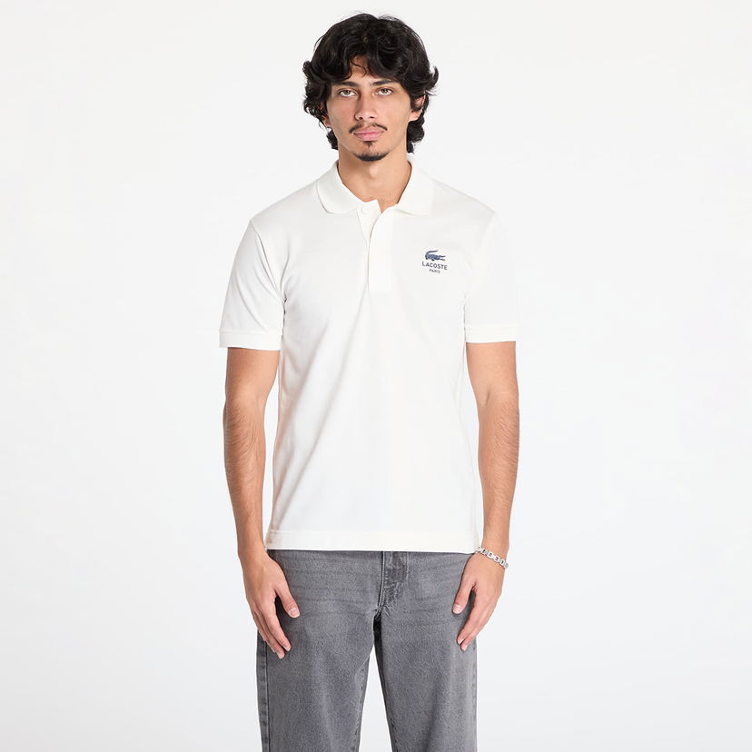 Polo skjorte Lacoste Polo Shirt Hvid | PH2723 70V