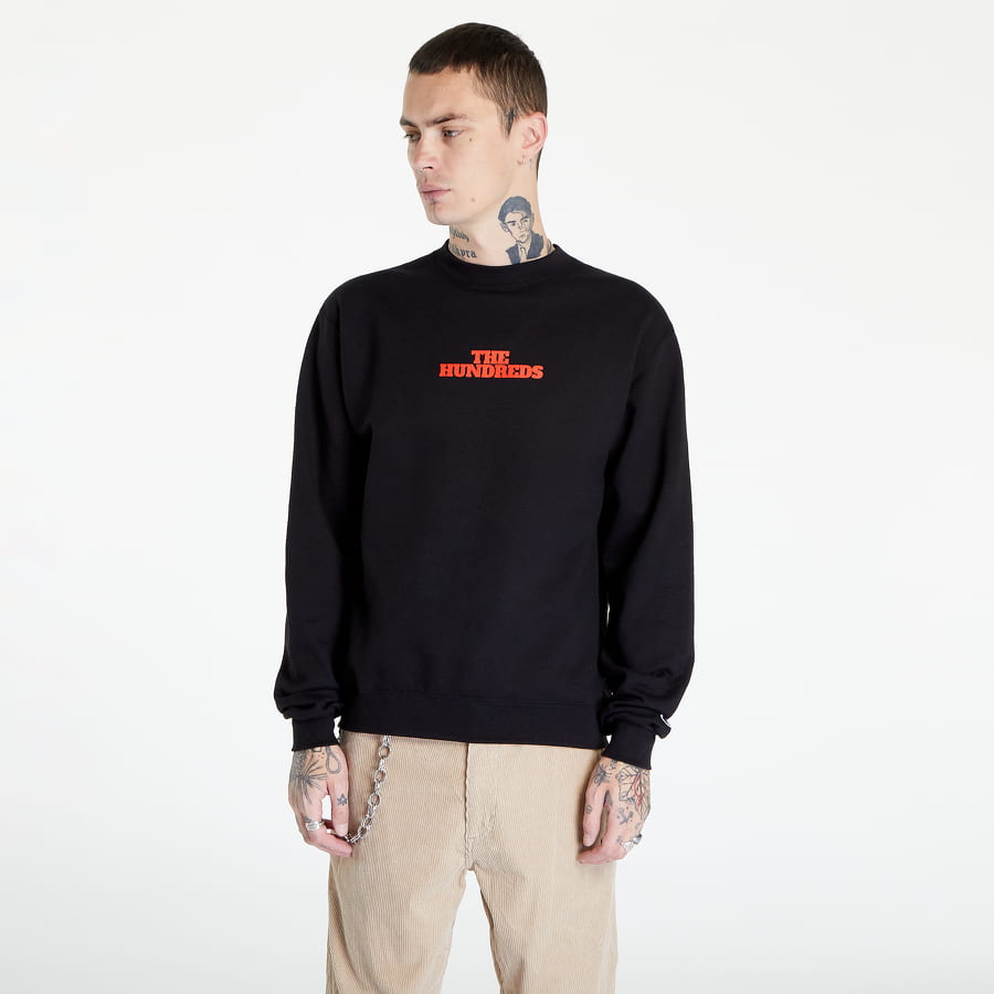 Sweatshirt THE HUNDREDS Bright Ideas Crewneck Sweatshirt Sort | T22F202038 BLK, 0