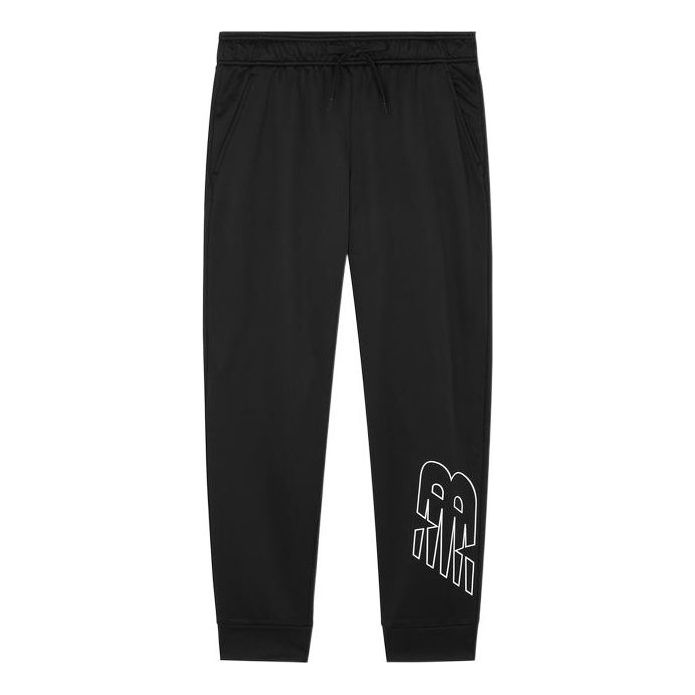 Joggingbukser New Balance Tenacity Graphic Print Training Pants Sort | AMP13022-BK, 0
