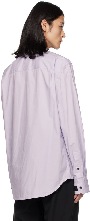 Skjorte Helmut Lang Classic Shirt Lilla | N04HM507, 2