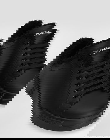 Sneakers og sko Dolce & Gabbana Portofino Light Calfskin Sort | CS2373AQ0768B956, 3