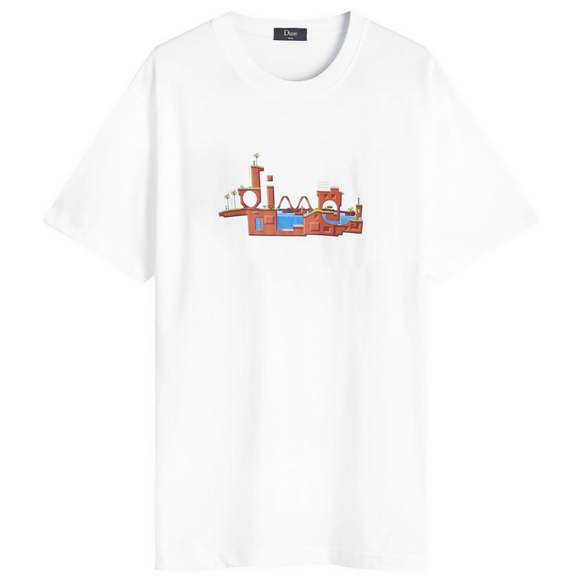 T-shirt Dime Zone T-Shirt Hvid | DIMEFA2431WHT