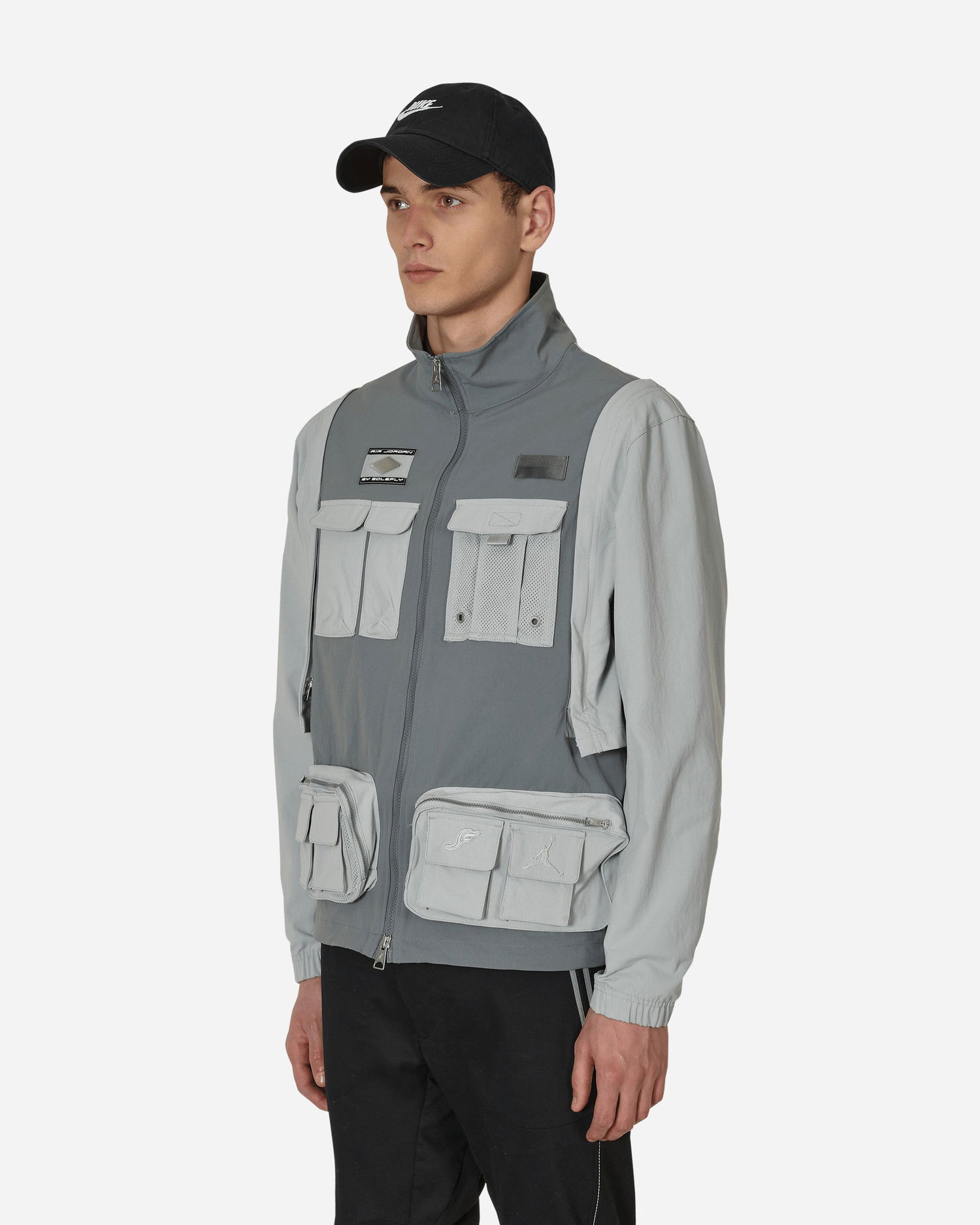 Vindjakke Jordan SoleFly x Jacket Grå | DV7515-077, 1