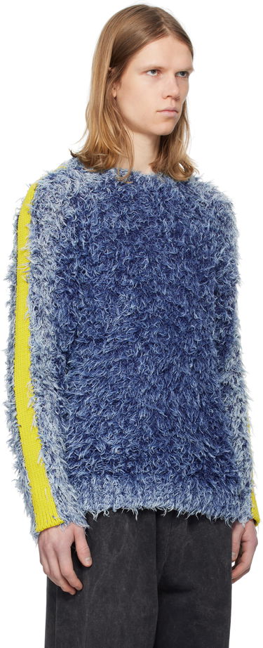 Sweater Diesel Diesel K-Damon Fuzzy Sweater Blå | A16569-0KNAE-8ATS, 1
