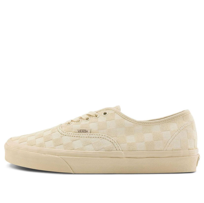 Sneakers og sko Vans Vans Authentic Mono Checkerboard Beige | VN0009PVTAN