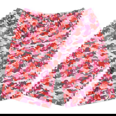 Shorts BAPE ABC Camo Beach Shorts Rød | 001SPJ301018M-PNK, 0