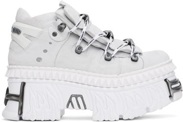 Sneakers og sko VETEMENTS New Rock Edition Fire Platform Hvid | UA66SN100W, 0