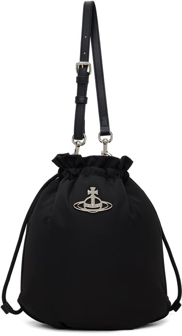 Håndtaske Vivienne Westwood Drawstring Pouch Set Bag Sort | 57010001U-W001Y-, 0