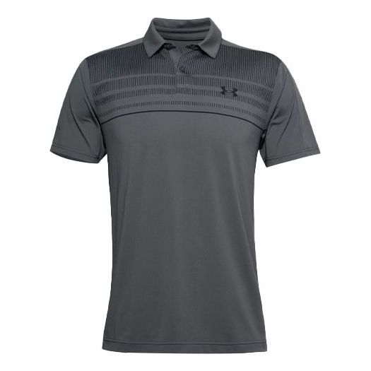 Polo skjorte Under Armour Loose Short Sleeve Polo Grå | 1356654-012, 0