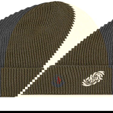 Beanie Moncler Logo Grøn | 3B705-A9342-00-818, 0