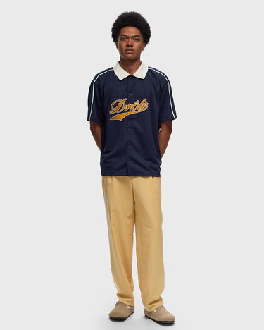 Skjorte Drôle de Monsieur La Chemise Mesh Shirt Blå | E-SH192-PL151-NY, 1