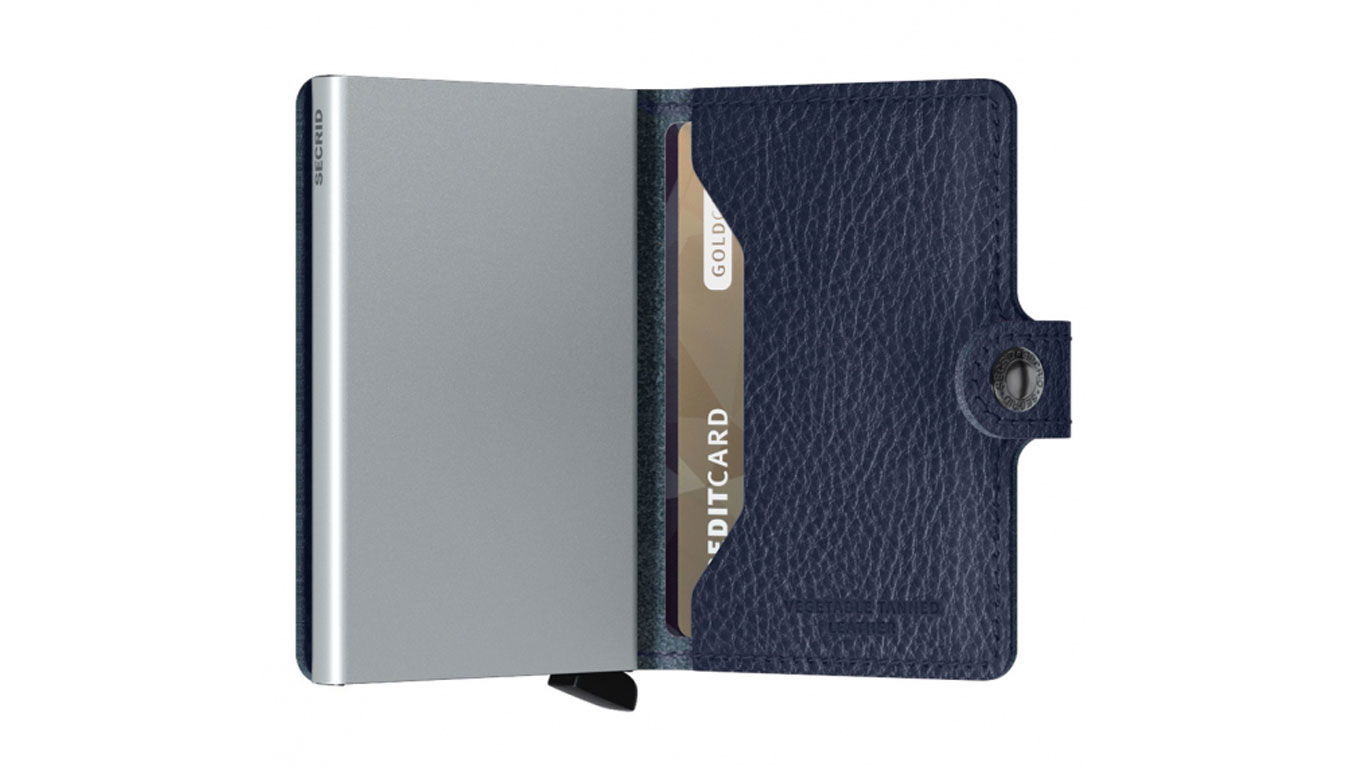 Tegnebog Secrid Miniwallet "Navy-Silver" Mørkeblå | MVg-Navy-Silver, 1