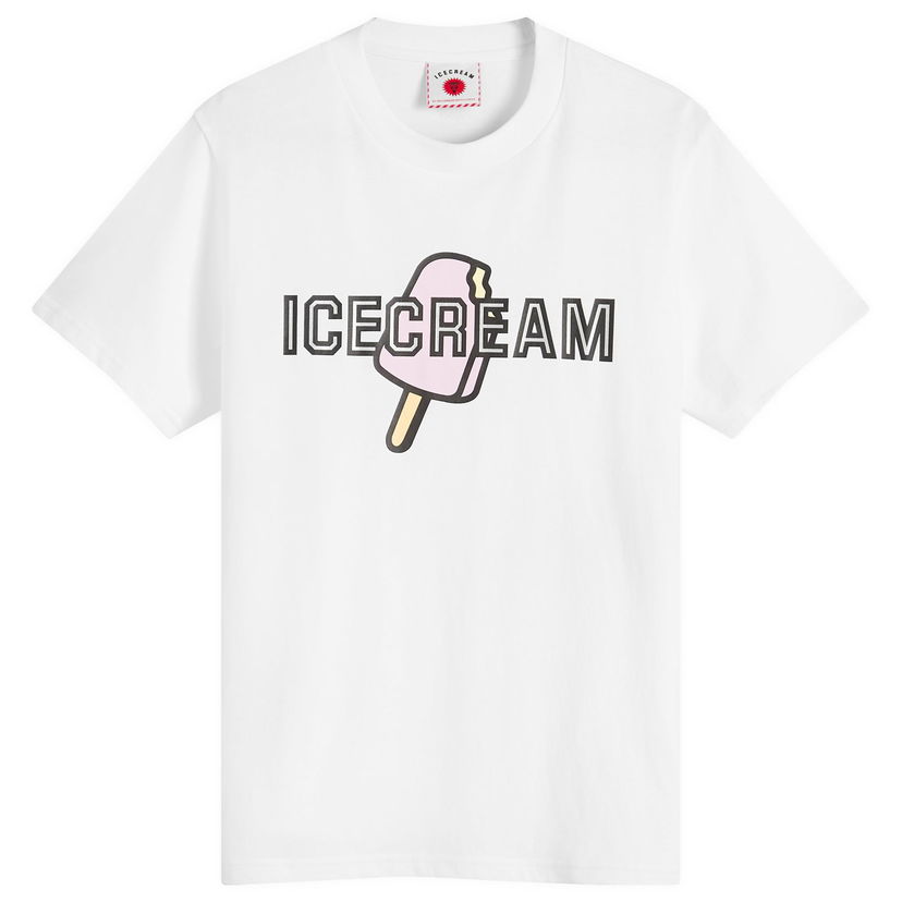 T-shirt BBC IceCream Popsicle Graphic T-Shirt, Size Large Hvid | ICWW25315-WHT