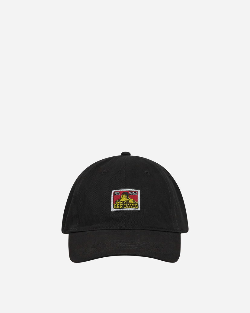 Kasket Ben Davis Cotton Twill Baseball Cap Black Sort | BEN9230 001