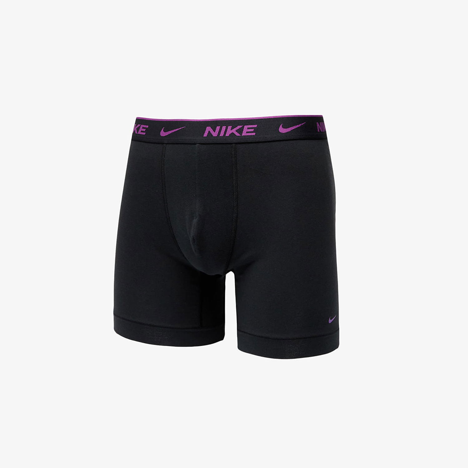 Boksere Nike DRI-FIT Everyday Cotton Stretch Boxer Brief 3-Pack Sort | 0000KE1007-FA9, 1
