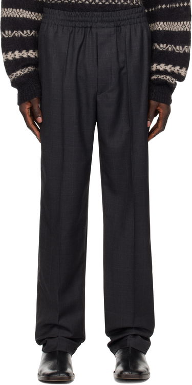 Bukser ISABEL MARANT Isabel Marant Nahili Checked Trousers Sort | 23APA0074HA-A3F61H, 0