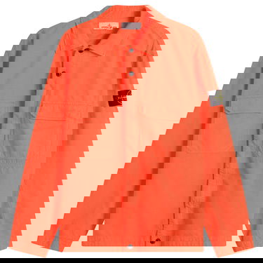 Jakke Stone Island Ripstop Zip Shirt Jacket Orange | K2S151200009-V0018, 1
