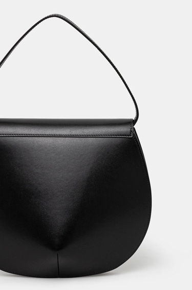 Håndtaske Coperni Coperni U.F.O. Leather Handbag Sort | COPBA34405, 2