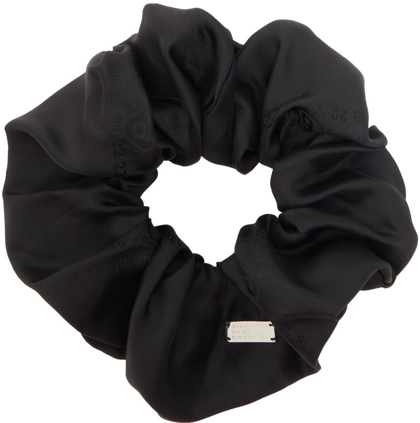 Tilbehør Maison Margiela MM6 Satin Scrunchie Sort | SM6TW0005 P6472, 0
