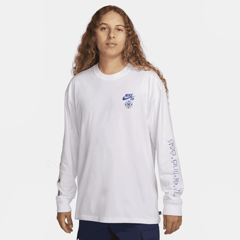 T-shirt Nike SB Di'Orr Greenwood x Max90 Hvid | FZ0357-100
