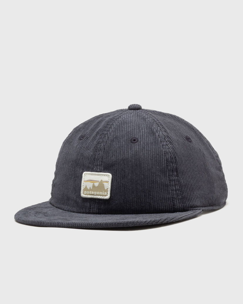 Kasket Patagonia Corduroy Cap with Mountain Patch Grå | 33535-SKSM