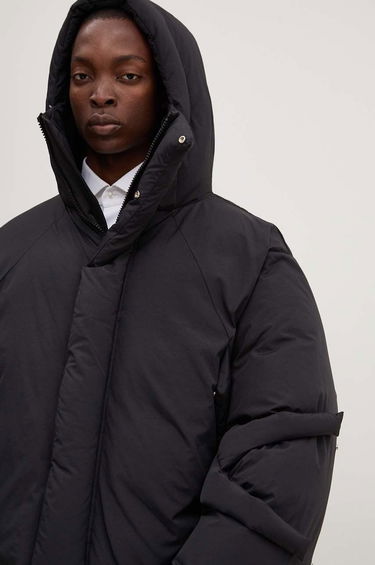 Puffer jakke HELIOT EMIL Black Puffer Jacket Sort | PREAW24.M.02.131.BLK01, 4