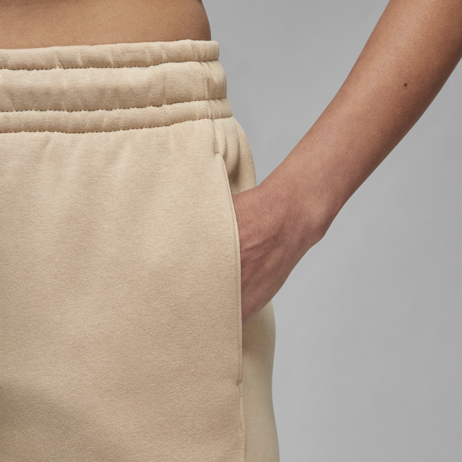 Shorts Jordan Air Essential Fleece Short Beige | DX0380-277, 1