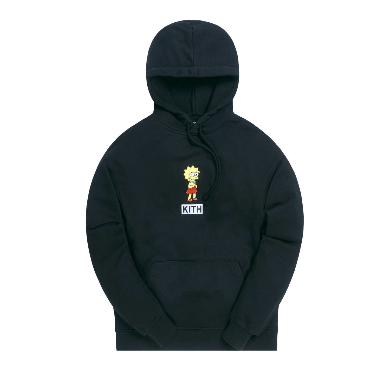 Sweatshirt KITH For The Simpsons Lisa Logo Hoodie Sort | KH2633 100, 1