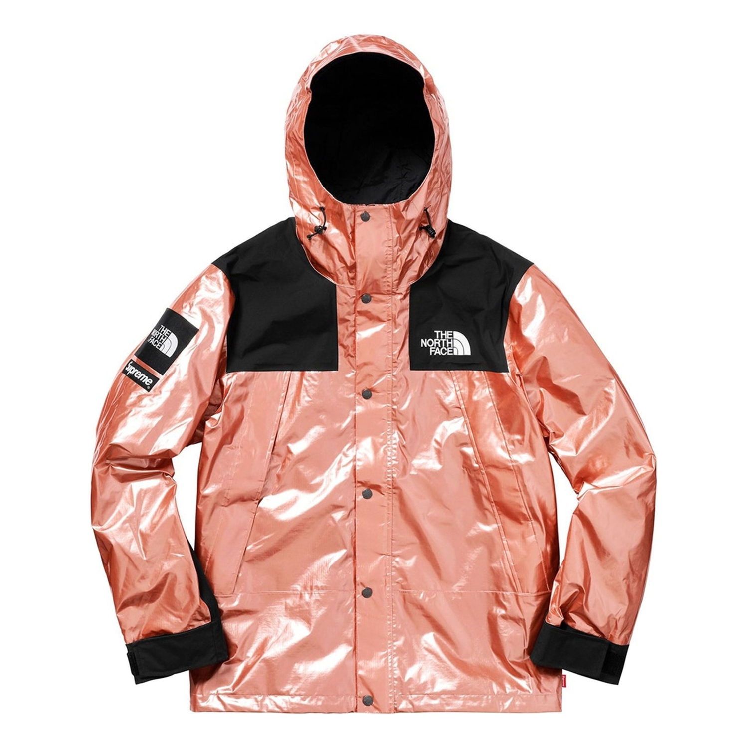 Vindjakke Supreme Supreme x The North Face Metallic Mountain Parka Lyserød | SUP-SS18-603, 0